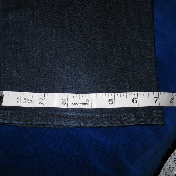 NEW Miss Sixty ILary Women's Jeans Size 31 W x 34 L SLIM Dark Wash Denim - Picture 5 of 16
